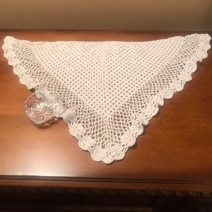 Crotchet Doily in white